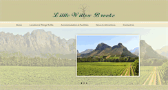 Desktop Screenshot of littlewillowbrooke.co.za